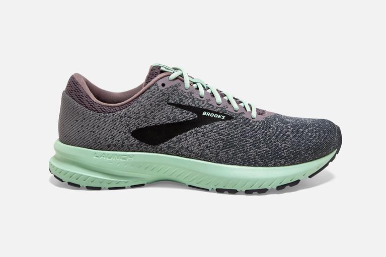 Brooks Launch 6 - Womens Road Running Shoes - Grey (65128HNVW)